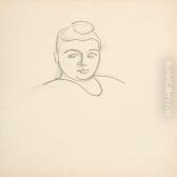 Portraits Of Among Others The Artist's Wife Yrsa by Vilhelm Lundstrom