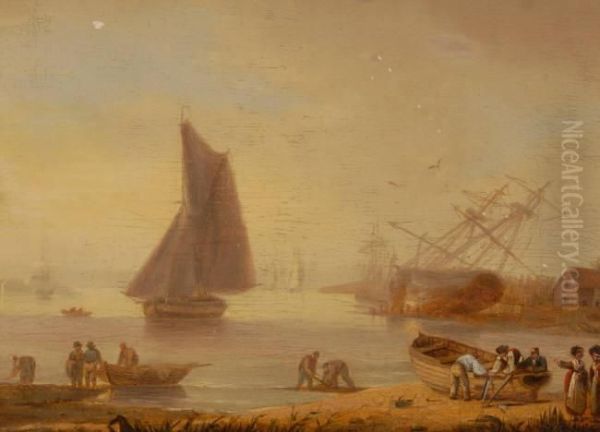 Untitled Oil Painting by Thomas Luny