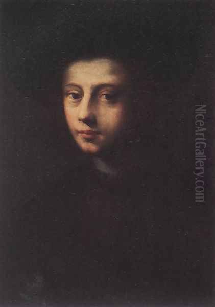 Portrait of Pietro Carnesecchi (2) Oil Painting by Domenico Puligo