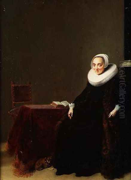 Portrait of a Woman Oil Painting by Hendrick Gerritsz Pot