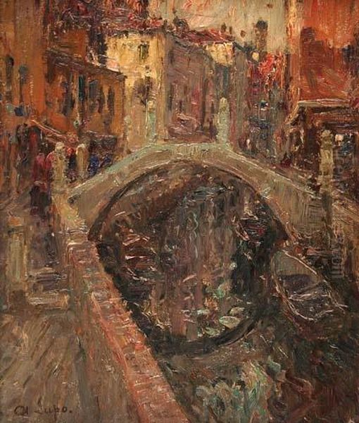 Rio Veneziano Oil Painting by Alessandro Lupo