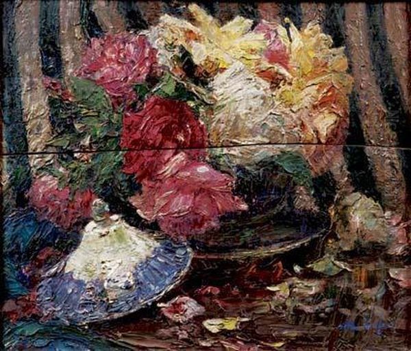 Fiori Oil Painting by Alessandro Lupo