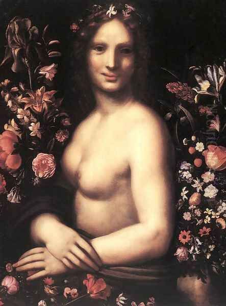 Flora c. 1600 Oil Painting by Carlo Antonio Procaccini