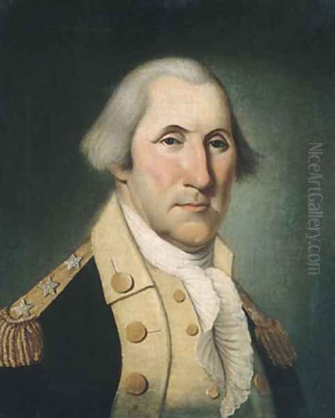 George Washington Oil Painting by Charles Peale Polk