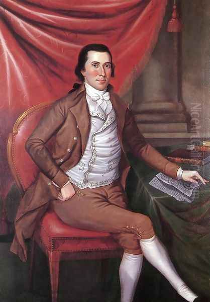 Isaac Hite Oil Painting by Charles Peale Polk