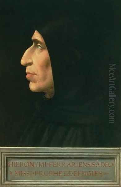 Portrait of Savonarola Oil Painting by Fra Bartolommeo della Porta