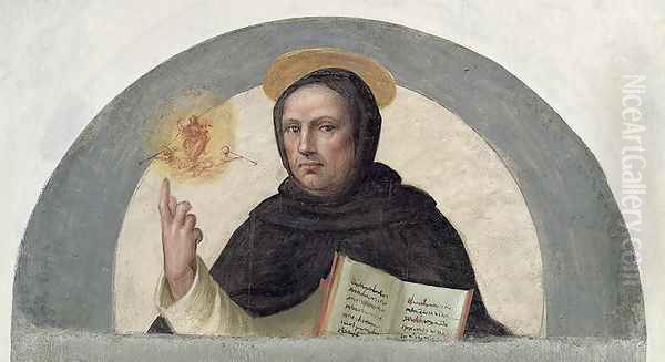 Saint Vincent Ferrer Oil Painting by Fra Bartolommeo della Porta