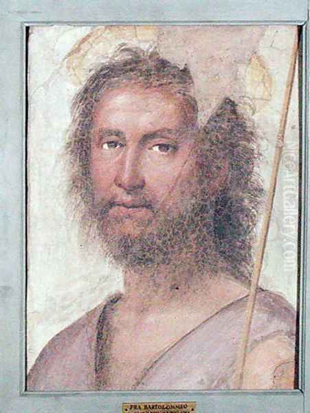 St. John the Baptist Oil Painting by Fra Bartolommeo della Porta