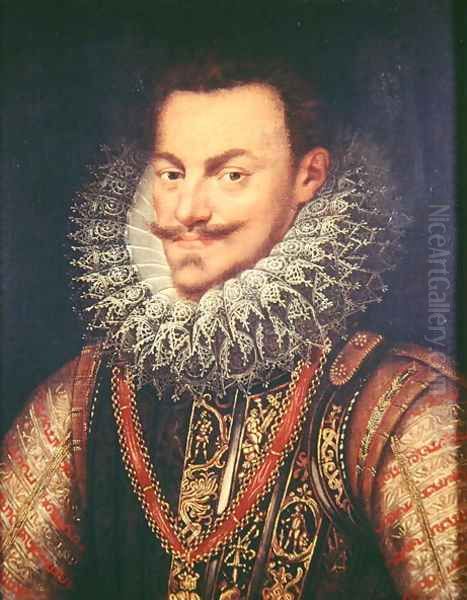 Philip William 1554-1618 Prince of Orange Oil Painting by Frans, the Elder Pourbus