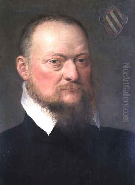 Jan van Hembyze 1513-84, a follower of the Ghent Calvinists, 1567 Oil Painting by Frans, the Elder Pourbus