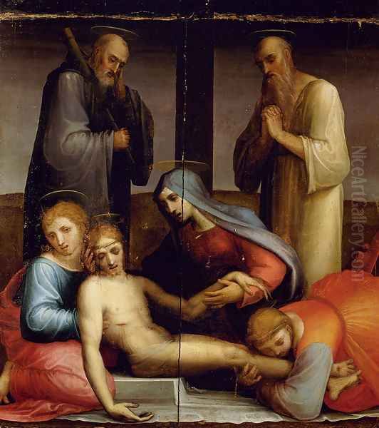 The Deposition Oil Painting by Fra Paolino