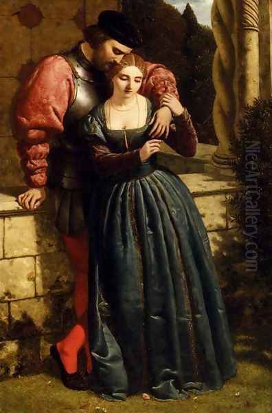 The Betrothal Oil Painting by Frederick Richard Pickersgill