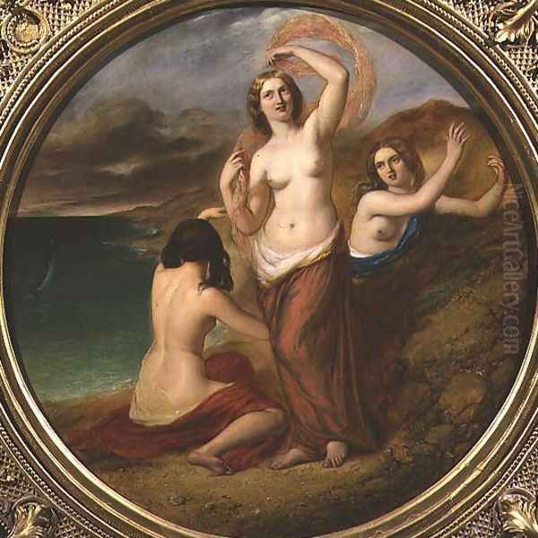 Sirens Oil Painting by Frederick Richard Pickersgill