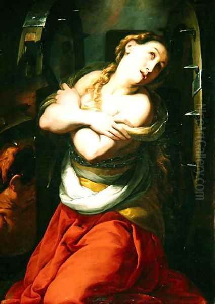 St. Catherine Oil Painting by Giulio Cesare Procaccini