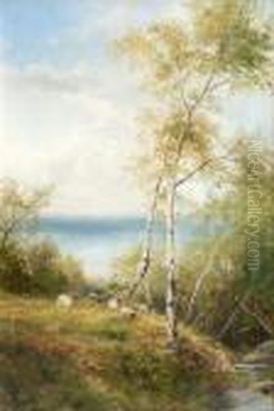 The Isle Of Arran Oil Painting by John MacWhirter