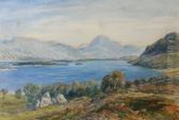 Loch Linnhe Oil Painting by John MacWhirter