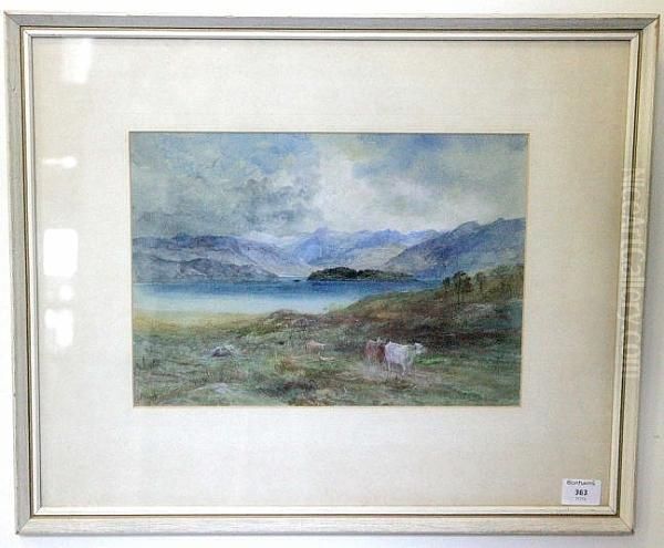 Loch Morar Oil Painting by John MacWhirter