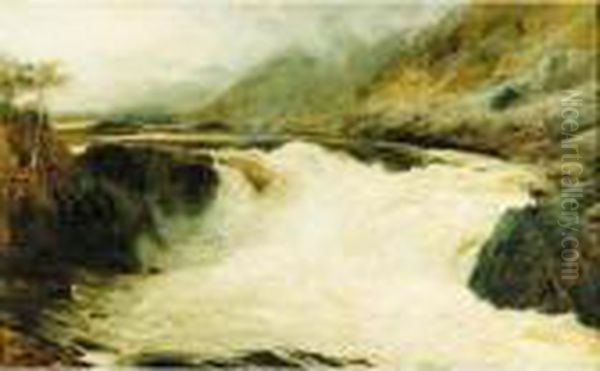 Land Of The Mountain And Flood Oil Painting by John MacWhirter