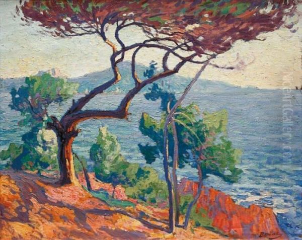 La Baie Dans Le Midi A Agay Oil Painting by Paul Madeline