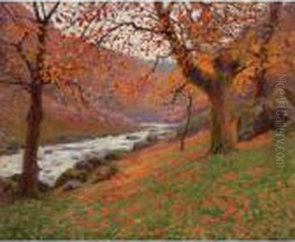 Paysage D'automne Oil Painting by Paul Madeline