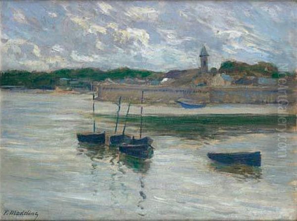 Le Port De Concarneau Oil Painting by Paul Madeline