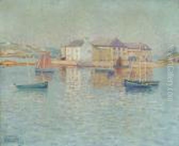 Les Martigues Oil Painting by Paul Madeline