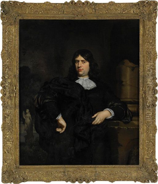 Portratt Av En Gentleman Oil Painting by Nicolaes Maes