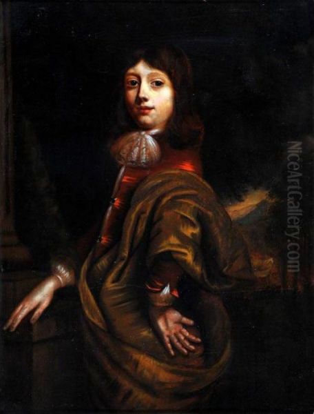 Portrait De Jeune Homme Oil Painting by Nicolaes Maes