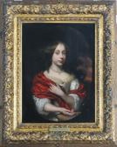 Portrait Of A Lady Oil Painting by Nicolaes Maes