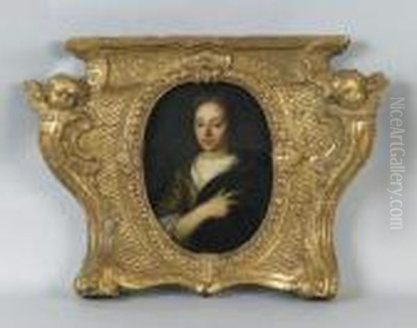 Portrait Presume De Madame Bejart Oil Painting by Nicolaes Maes