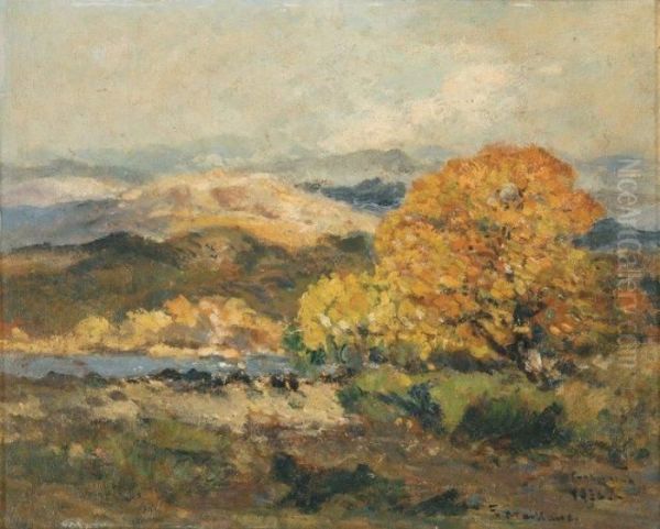 Rivage Aux Collines Oil Painting by Fernand Maillaud