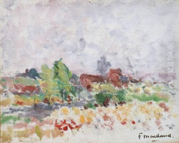 Hameau Dans Le Berri Oil Painting by Fernand Maillaud