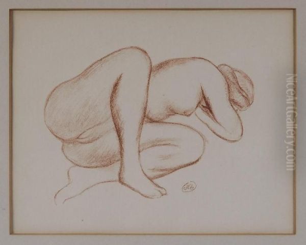 Nude Oil Painting by Aristide Maillol