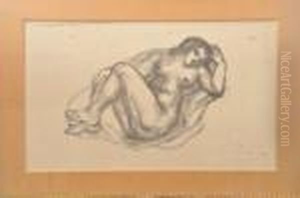 Nu Oil Painting by Aristide Maillol