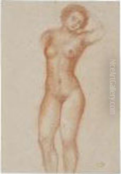 Marie Oil Painting by Aristide Maillol