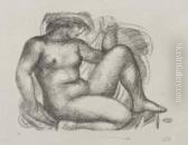 Junon Oil Painting by Aristide Maillol