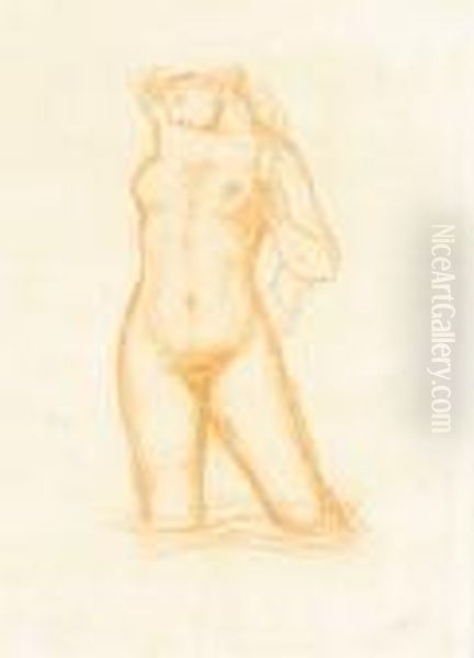 Baigneuse Oil Painting by Aristide Maillol