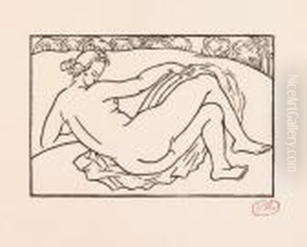 Les Georgiques Oil Painting by Aristide Maillol