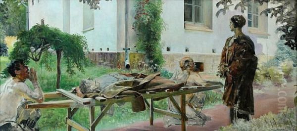 Powrot Duszy Artysty Oil Painting by Jacek Malczewski