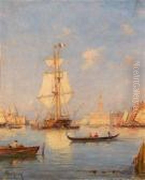 Venedig Oil Painting by Henri Malfroy