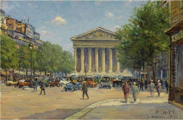 La Madeleine Oil Painting by Henri Malfroy