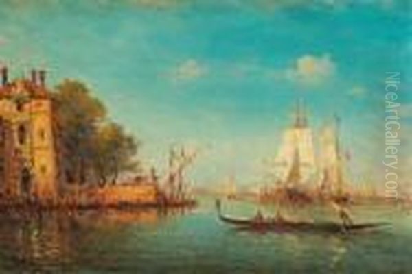 Venise Oil Painting by Henri Malfroy