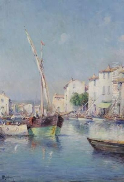 Port Du Midi Oil Painting by Henri Malfroy