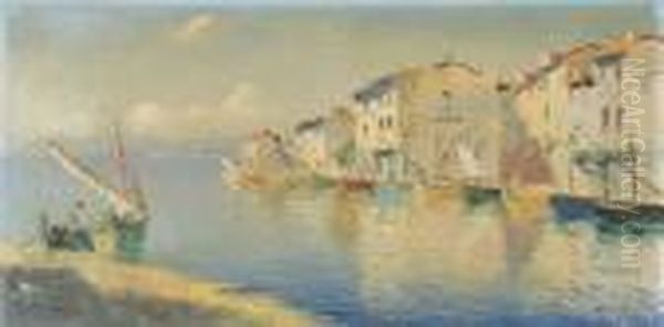 Port Du Midi Oil Painting by Vincent Manago