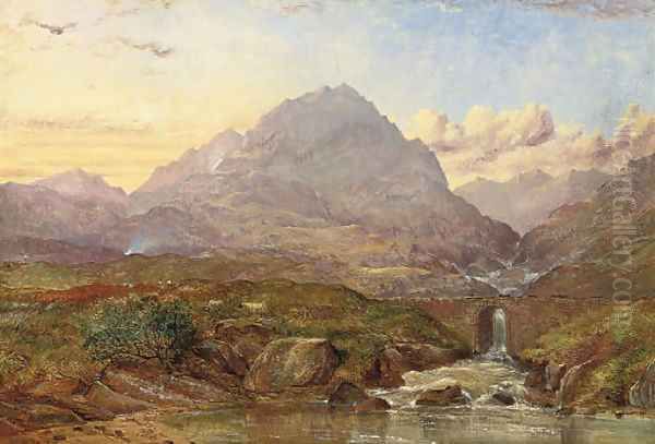 In the highlands Oil Painting by Waller Hugh Paton