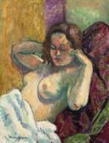 Torse De Vanina Oil Painting by Henri Charles Manguin