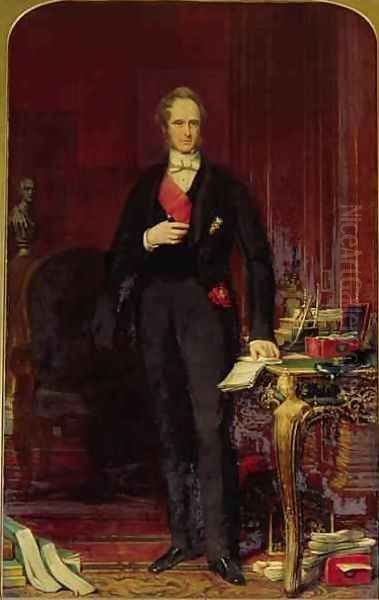 Henry, 3rd Viscount Palmerston Oil Painting by John Partridge