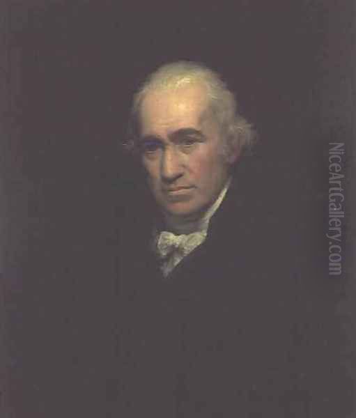 James Watt 1736-1819, after William Beechey 1753-1839 Oil Painting by John Partridge