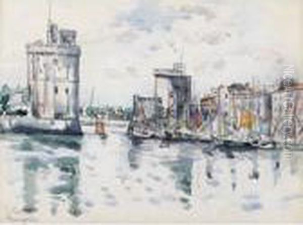 La Rochelle Oil Painting by Henri Charles Manguin