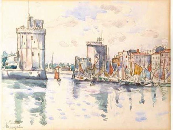 La Rochelle Oil Painting by Henri Charles Manguin